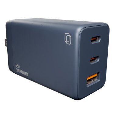 cellhelmet® 3-Port 65-Watt USB-C® and USB-A GaN Wall Charger