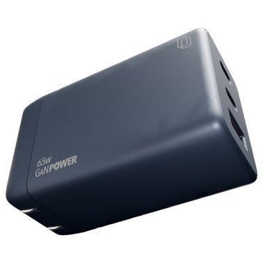 cellhelmet® 3-Port 65-Watt USB-C® and USB-A GaN Wall Charger