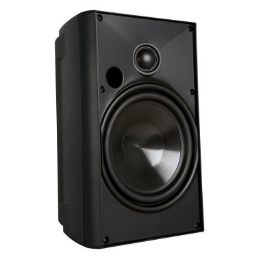 Proficient® Audio AW650 150-Watt 6.5-In. Indoor/Outdoor Speaker Set (Black)