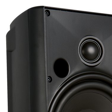 Proficient® Audio AW650 150-Watt 6.5-In. Indoor/Outdoor Speaker Set (Black)