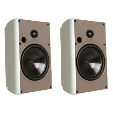 Proficient® Audio AW650 150-Watt 6.5-In. Indoor/Outdoor Speaker Set (White)