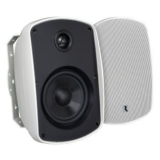 Russound® 6-5-In. 150-Watt Acclaim™ 5 Series OutBack™ MK2 2-Way Outdoor Speaker Pair with IMPP Cone Woofer and Teteron Tweeter, 8 Ohms (White)