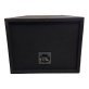 King Boxes D10V 10-In. Double-Speaker Single-Port Black Carpeted Enclosure