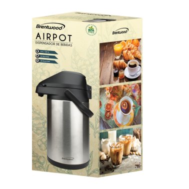 Brentwood® Airpot Hot and Cold Drink Dispenser (3.5 L)