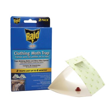 Raid® Clothing Moth Trap, 2 pk