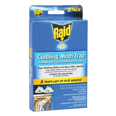 Raid® Clothing Moth Trap, 2 pk