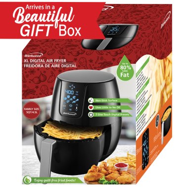 Brentwood® 1,400-Watt Electric Digital Air Fryer (5 Qt.)