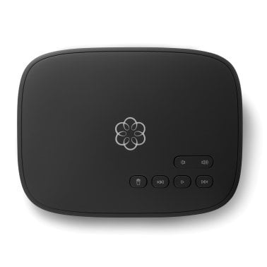Ooma® Retro Kettle Dial Phone with Home Phone Service and $50 International Credit, Black