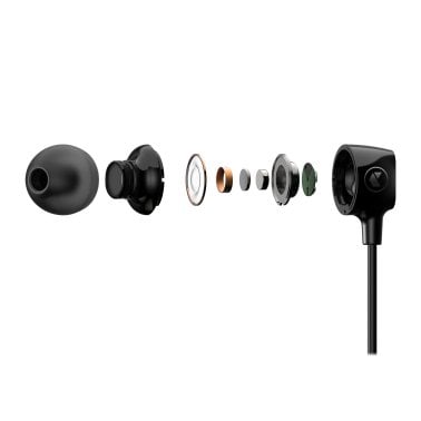 Cresyn® C-Type Wired Stereo Earbuds with Microphone, Black, CPU-CS0115BK01