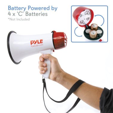 Pyle® 30-Watt Mini Compact Megaphone/Bullhorn