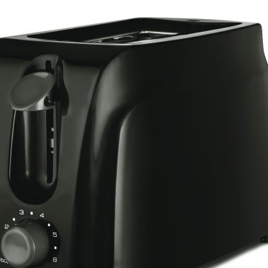 Brentwood® Cool-Touch 2-Slice Toaster (Black)