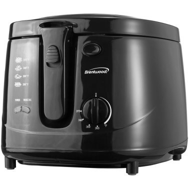 Brentwood® 12-Cup Electric Deep Fryer, Black