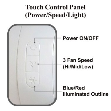 Optimus 3-Speed 8-Watt 7-In. Mini USB Air Cooler with Aromatherapy Box and Light