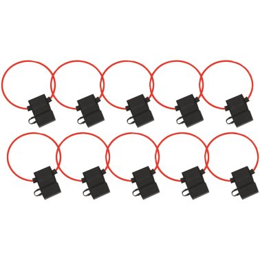 Install Bay® 16-Gauge ATC Fuse Holder with Cover, 10 Count