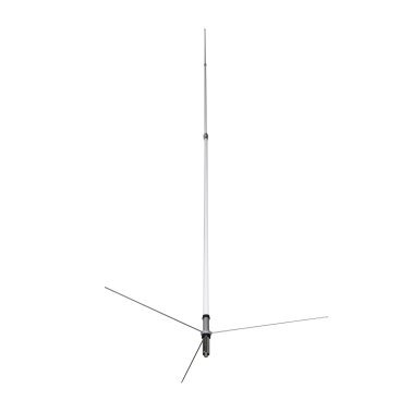 Tram® 200-Watt Dual-Band 3-Section Fiberglass Base Antenna with 50-Ohm UHF SO-239 Connector, 17-Ft. Tall (White)