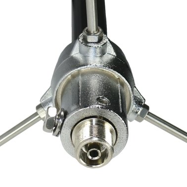 Tram® 200-Watt 134 MHz to 184 MHz VHF Black Fiberglass Base Antenna with 50-Ohm UHF SO-239 Connector, 4-Feet 10-Inches Tall