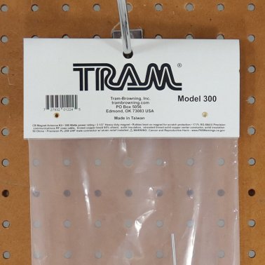 Tram® 300-Watt 26 MHz to 30 MHz 1-Piece Magnet-and-Coil-Housing Trucker CB Antenna Kit