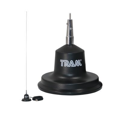 Tram® 300-Watt 26 MHz to 30 MHz 1-Piece Magnet-and-Coil-Housing Trucker CB Antenna Kit