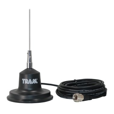 Tram® 300-Watt 26 MHz to 30 MHz 1-Piece Magnet-and-Coil-Housing Trucker CB Antenna Kit