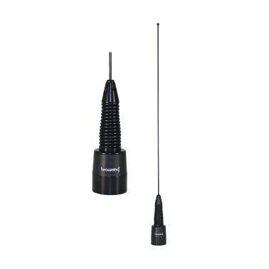 Browning® 160-Watt Wide-Band 136 MHz to 174 MHz Unity-Gain Antenna with NMO Mounting (Black)