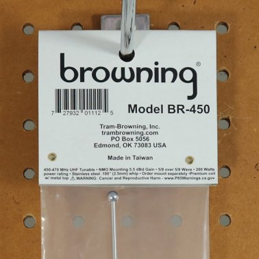 Browning® 200-Watt 450 MHz to 470 MHz 5.5-dBd-Gain UHF Antenna with NMO Mounting