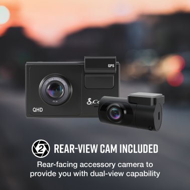 Cobra® SC 200D Dual-View Smart Dash Cam