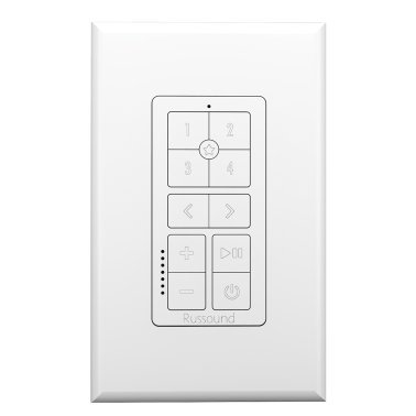 Russound® IPK-1 Single-Gang IP Keypad for Russound® Audio Systems