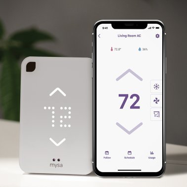 Mysa® Smart Thermostat for Mini-Split Heat Pumps and Air Conditioners