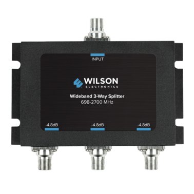 Wilson Electronics Wideband Splitter with F-Female Connector (3-Way)