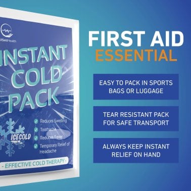 AllSett Health® Instant Disposable Cold Pack (25 Pack)