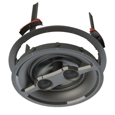 Adept Audio™ 85-Watt IC62 6.5-In. Poly Ceiling Speakers, 2 Count