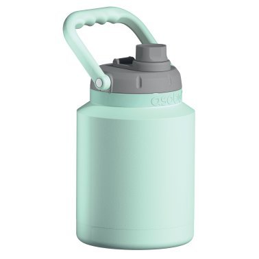 ASOBU® Stainless Steel Insulated 33-Oz. Mini Jug with Pop-up Straw (Mint)