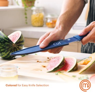 MasterChef® 12-Piece Colored Knife Set