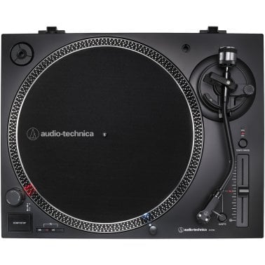 Audio-Technica® Analog and USB Direct Drive Turntable, Black