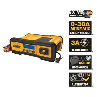 DEWALT® DXAEC100 Professional 100-Amp Engine Jump Starter and 3-Amp Maintainer