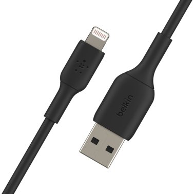 Belkin® BOOST UP CHARGE™ Lightning® to USB-A Cable, Black (6.6 Ft.)