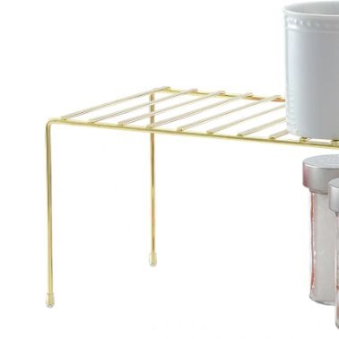 Better Houseware Storage Shelf (Small; Brass)