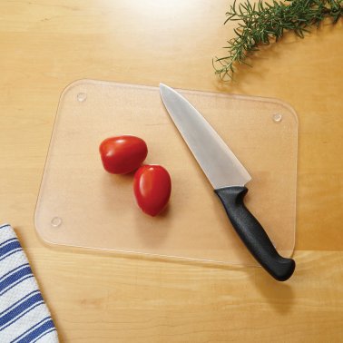 Better Houseware Acrylic Cutting Board, Silver (Small)