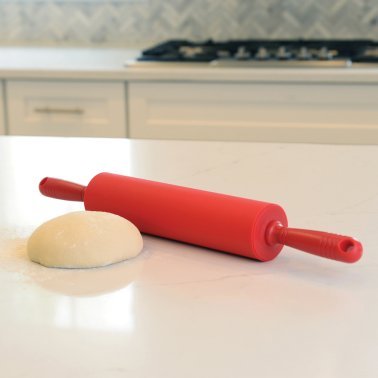 Better Houseware Silicone Rolling Pin (Red)