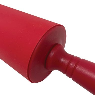 Better Houseware Silicone Rolling Pin (Red)