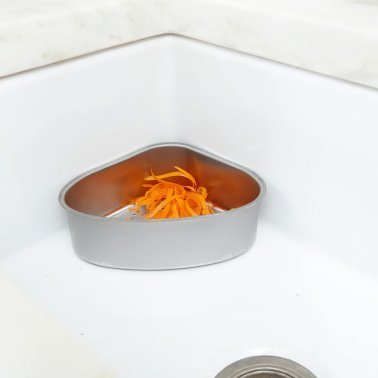 Better Houseware Stainless Steel Corner Sink Strainer