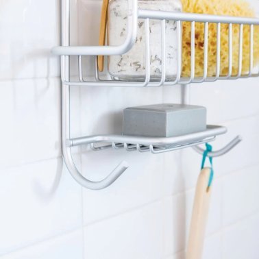 Better Houseware Rustproof Extra-Large Shower Caddy (Metallic)