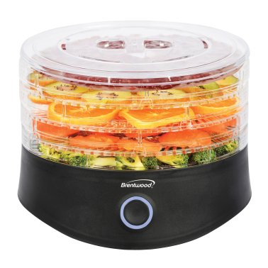 Brentwood® 5-Tray Food Dehydrator with Auto Shutoff