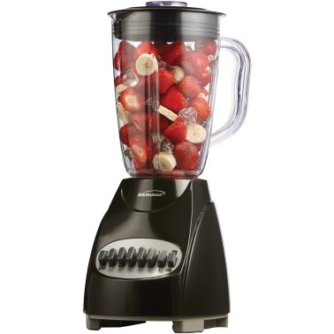 Brentwood® 50-Ounce 12-Speed + Pulse Blender (Black)