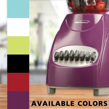 Brentwood® 50-Ounce 12-Speed + Pulse Blender (Purple)