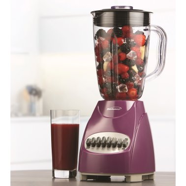 Brentwood® 50-Ounce 12-Speed + Pulse Blender (Purple)