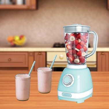 Brentwood® 2-Speed Retro Blender with 50-Ounce Plastic Jar