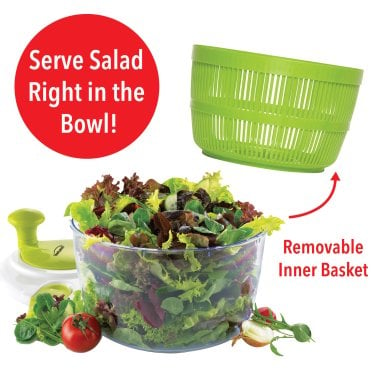 Brentwood® Salad Spinner with 5-Qt. Serving Bowl