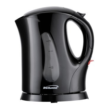 Brentwood® BPA-Free 1-Liter Cordless Electric Kettle (Black)