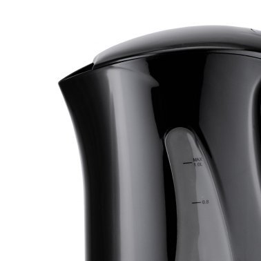 Brentwood® BPA-Free 1-Liter Cordless Electric Kettle (Black)